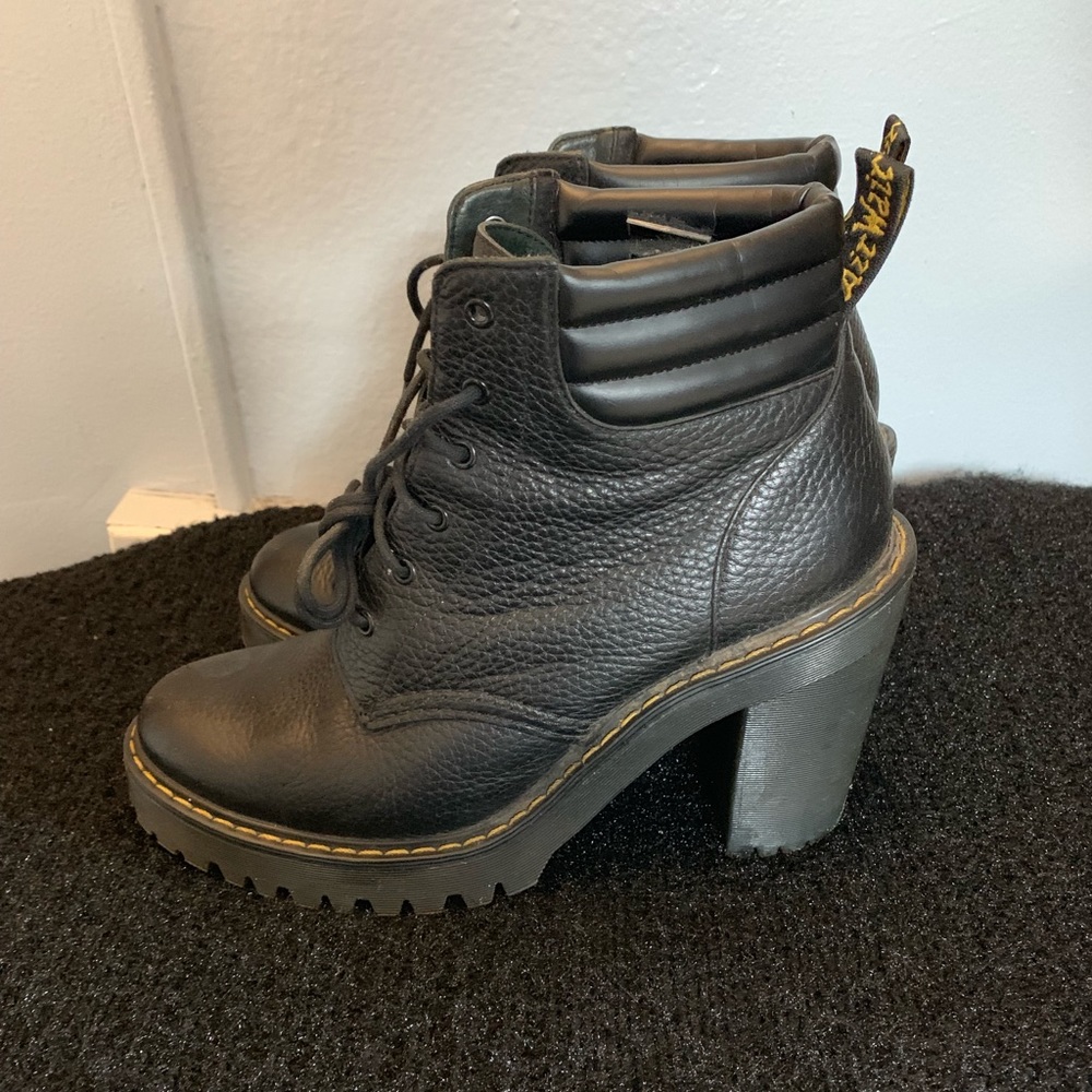 Dr Martens Persephone Aunt Sally Black Boots